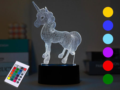 Picture of ITOTAL 3D LED NIGHTLIGHT UNICORN